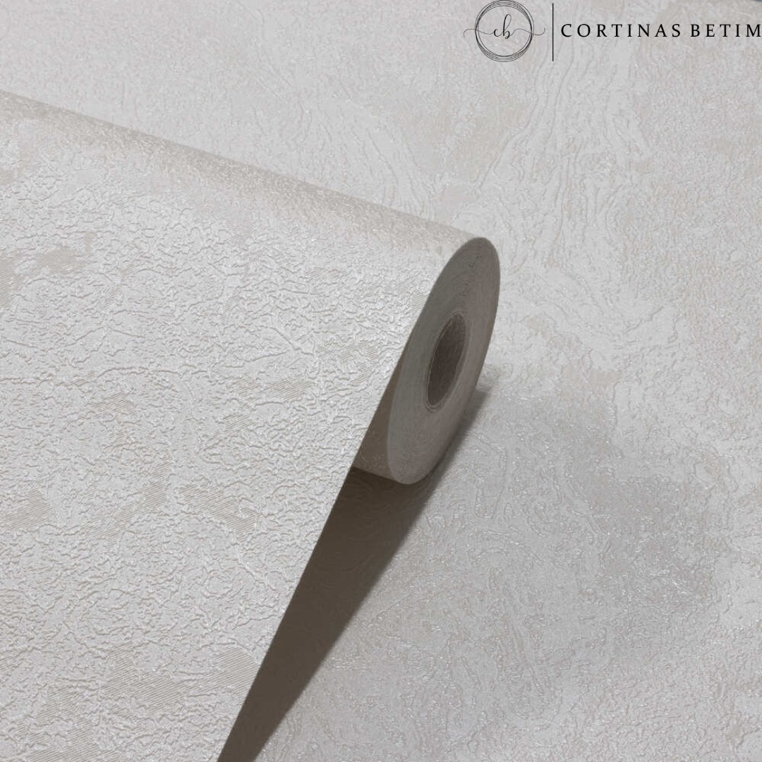 PAPEL DE PAREDE VINÍLICO LINHO AZUL C/ GLITTER DOURADO PDI0016