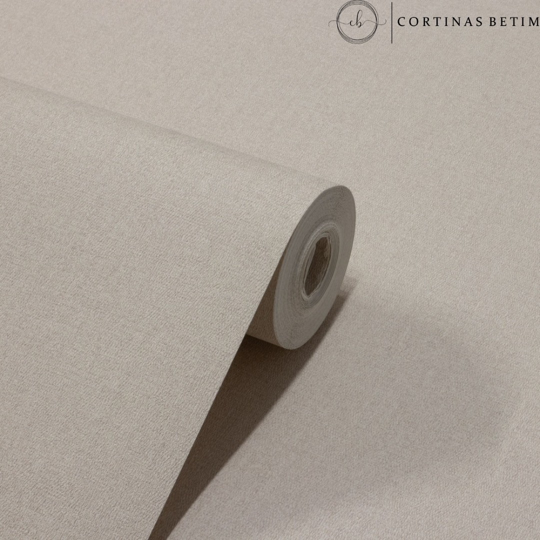PAPEL DE PAREDE VINÍLICO LINHO CINZA CLARO PDI0186