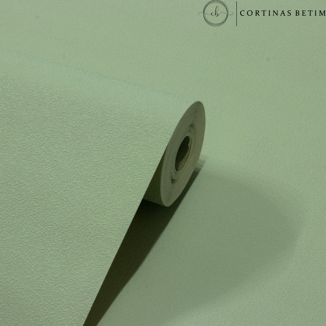 PAPEL DE PAREDE VINILICO TEXTURA VERDE PDL0525